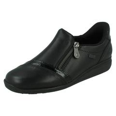 Ladies Rieker Extra Wide RiekerTex Casual Shoes 47264