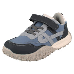 Boys JCDees Casual Trainers With Hook And Loop Fastening N1164