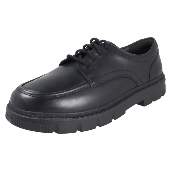 Boys Clarks School Shoes Lorcam Lane Y