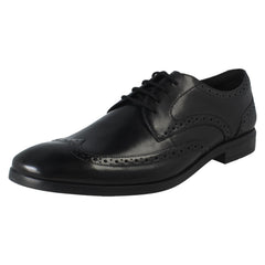 Mens Clarks Lace Up Brogue Style Formal Shoes Brandon Limit