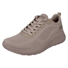 Ladies Skechers Bobs Memory Foam Vegan Trainers 117209 Face Off