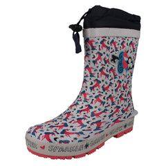 Childrens Startrite Toggle Top Wellingtons Big Puddle