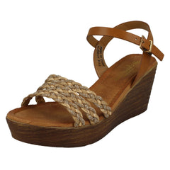 Ladies Savannah Wedge Sandals F10874