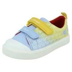 Girls Clarks Disney Little Mermaid Shoes City Shell T