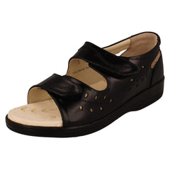 Ladies Padders Peep Toe Sandals - Heatwave