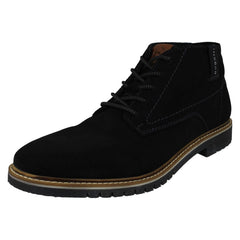 Mens Bugatti Stylish Lace Up Desert Boots 331-83736-1400
