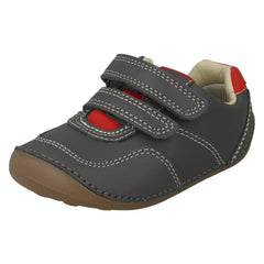Boys Clarks Casual First Shoes Tiny Dusk