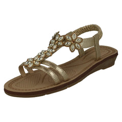 Ladies Savannah Strappy Slingback Sandals