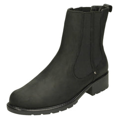 Ladies Clarks Chelsea Pull On Boots Orinoco Club