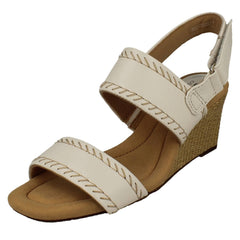 Ladies Clarks Wedge Sandals Kyarra Rose