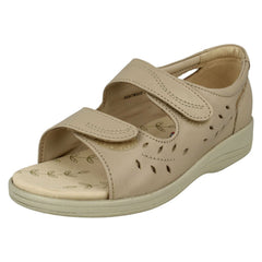 Ladies Padders Peep Toe Sandals - Heatwave
