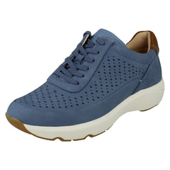 Ladies Clarks Punched Hole Detailed Summer Shoes Tivoli Grace