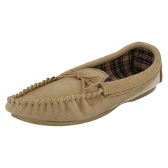 Ladies Bella Slip On Slippers Moccasin