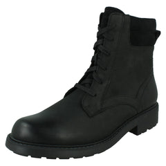 Ladies Clarks Lace Up Detailed Ankle Boots Orinoco2 Spice