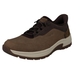 Mens Rieker Ready2Go Elasticated Lace Wide Fitting Shoes 11055