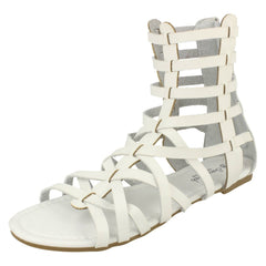 Ladies Savannah Cut Out Detail Sandals