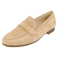 Ladies Gabor Sand Suede Slip On Shoes 82.432