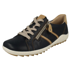Ladies Remonte Zip Detailed Shoes R1426