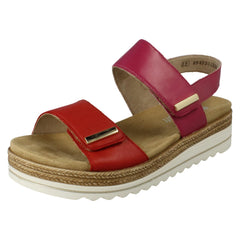 Ladies Remonte Adjustable Casual Sandals D0Q59