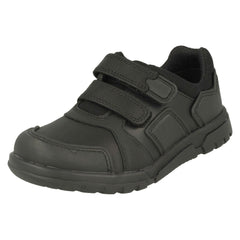 Boys Clarks Hook & Loop School Shoes Blake Street