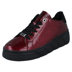 Ladies Rieker Lightweight Lace Up Casual Shoes W2601
