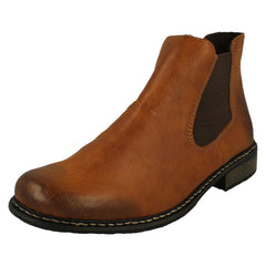 Ladies Rieker Casual Heeled Ankle Boots Z4994