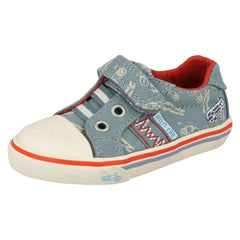 Boys Startrite Canvas Pumps Skate Park