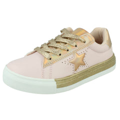 Girls Pineapple Casual Memory Foam Trainers H2604