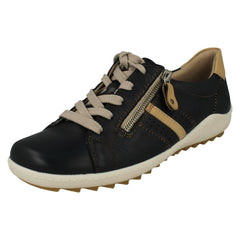 Ladies Remonte Casual Lace Up Shoes With Removable Insoles R1432