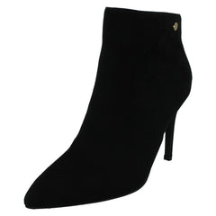 Ladies Spot On High Heel Stiletto Ankle Boots F51219