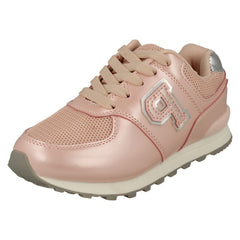 Girls Pineapple Lace Up Trainers H2629