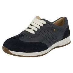 Ladies Easy B Wide Fitting Casual Shoes Crystal