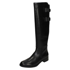 Ladies Clarks Knee High Boots Netley Ride