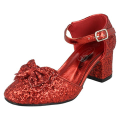 Girls Spot On Glitter Party Shoes H3081