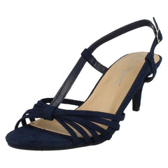 Ladies Anne Michelle Wide Fit Evening Sandals F6041