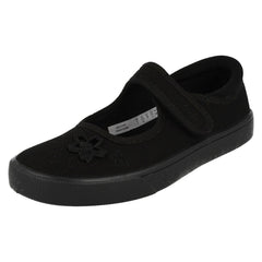 Girls Clarks Casual Pumps Hopper Go