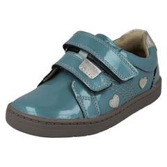 Girls Startrite Heart Detailed Padded Collar Shoes Fantasy