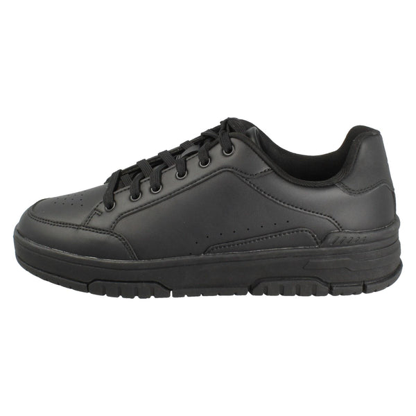 Mens Clarks Lace-Up Trainers Check Lace