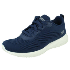 Ladies Bobs Sport By Skechers Trainers With Memory Foam Tough Talk 32504