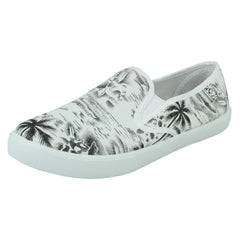 Ladies Spot On Beach Style Pumps F80086