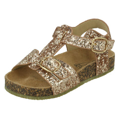 Girls Spot On Casual Sandals H0358