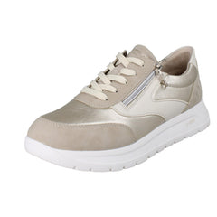Ladies Remonte Extra Wide Vegan Trainers With Side Zip D2V02