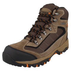Mens Nevadosxp Lace Up Leather Walking Boots with Memory Foam Insoles - Lakewood