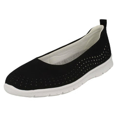 Ladies Cloud Steppers By Clarks Flat Shoes Step Allena Sea