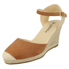 Ladies Savannah High Wedge Espadrilles