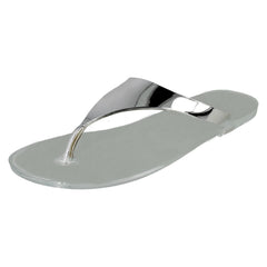 Ladies Spot On Jelly Toepost Sandals