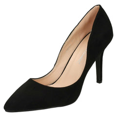 Ladies Anne Michelle High Heel Court Shoes F9994