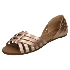 Ladies Spot On Strappy Sandal