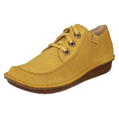 Ladies Clarks Comfortable Lace Up Shoes Funny Dream