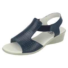 Ladies Down To Earth Casual Wedge Sandals F10879